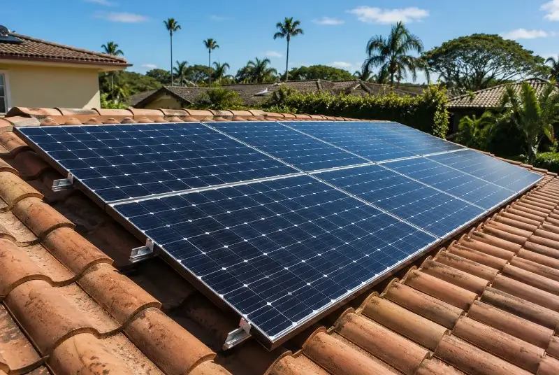 Installation de panneaux solaires à Wormhout